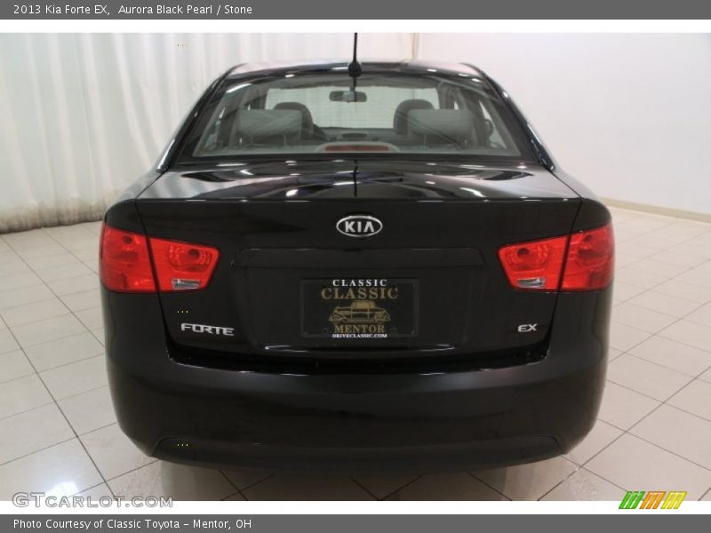 Aurora Black Pearl / Stone 2013 Kia Forte EX
