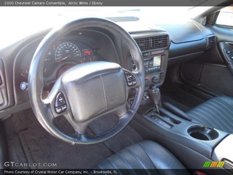 Front Seat of 2000 Camaro Convertible