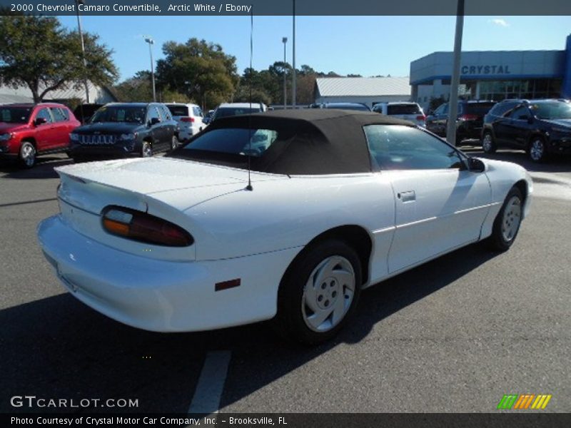 Arctic White / Ebony 2000 Chevrolet Camaro Convertible
