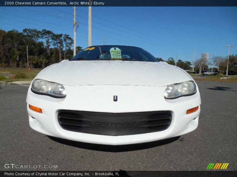 Arctic White / Ebony 2000 Chevrolet Camaro Convertible