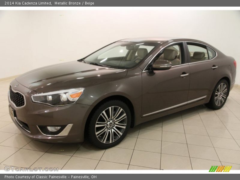 Metallic Bronze / Beige 2014 Kia Cadenza Limited
