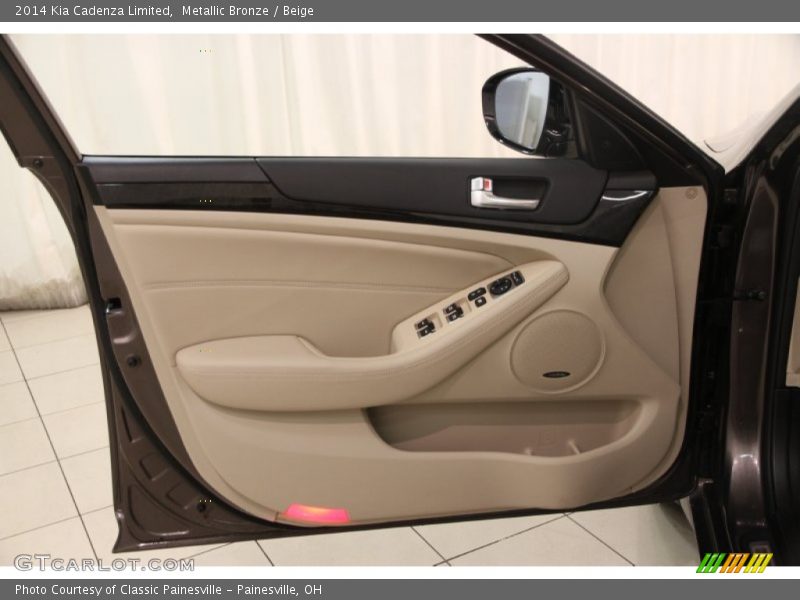 Metallic Bronze / Beige 2014 Kia Cadenza Limited