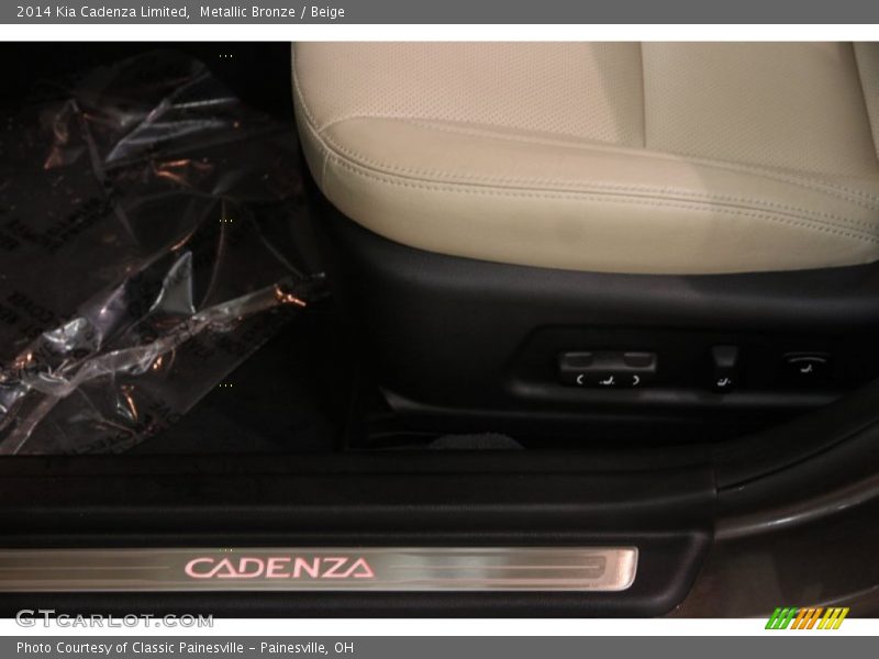 Metallic Bronze / Beige 2014 Kia Cadenza Limited