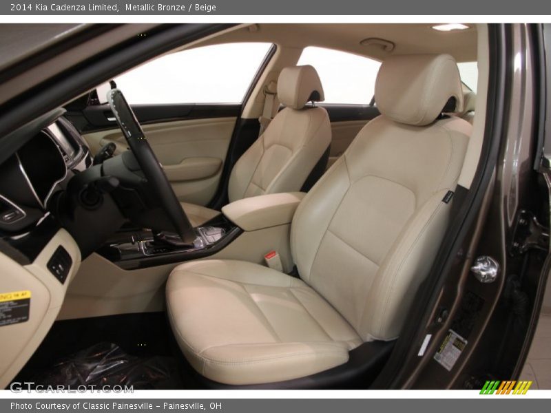 Metallic Bronze / Beige 2014 Kia Cadenza Limited
