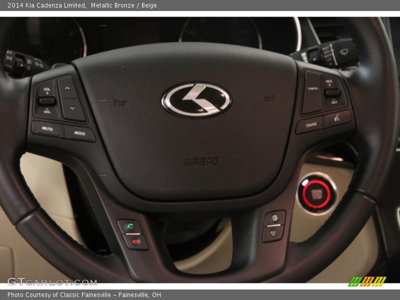 Metallic Bronze / Beige 2014 Kia Cadenza Limited