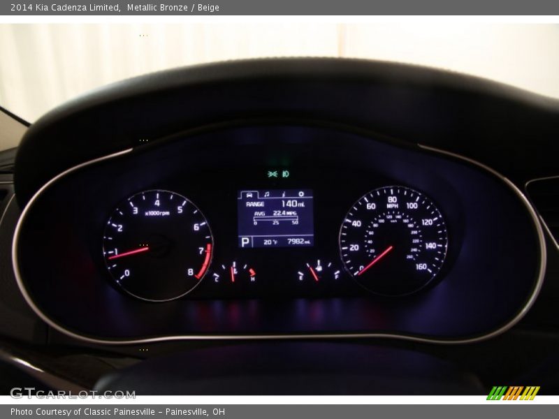 Metallic Bronze / Beige 2014 Kia Cadenza Limited