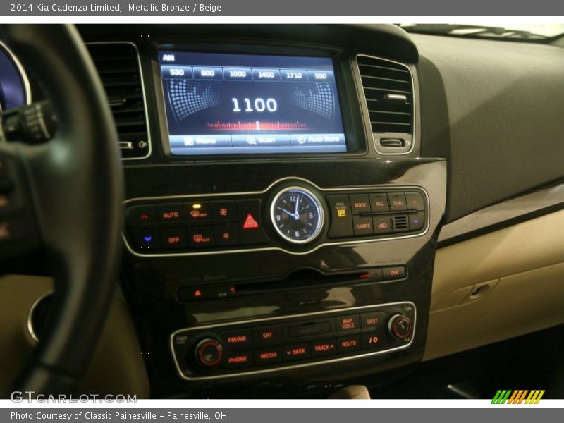 Metallic Bronze / Beige 2014 Kia Cadenza Limited