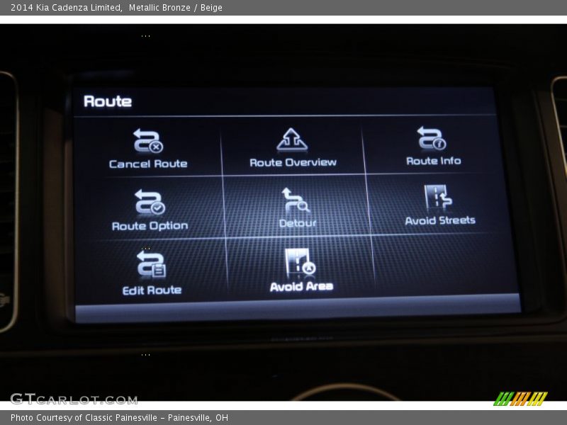 Metallic Bronze / Beige 2014 Kia Cadenza Limited