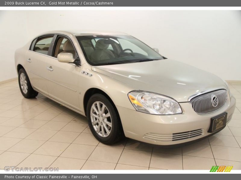 Gold Mist Metallic / Cocoa/Cashmere 2009 Buick Lucerne CX