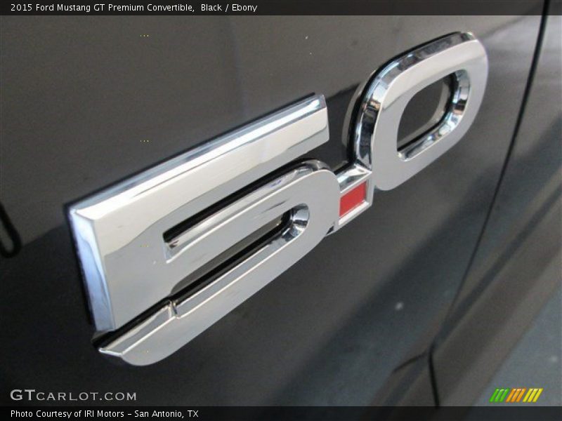 Black / Ebony 2015 Ford Mustang GT Premium Convertible