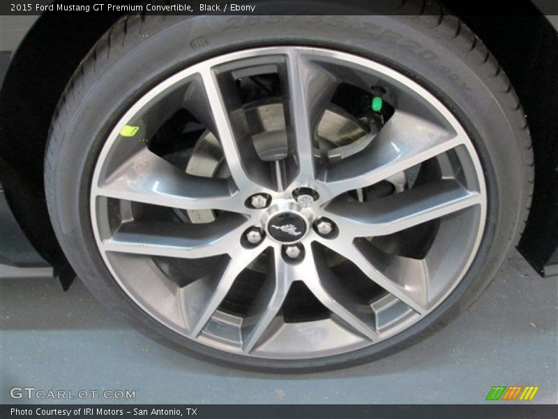 Black / Ebony 2015 Ford Mustang GT Premium Convertible