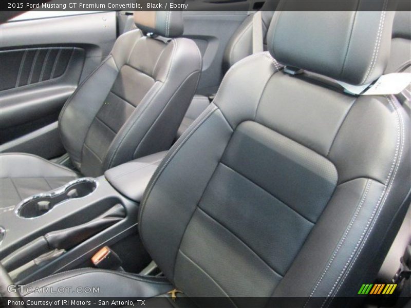 Black / Ebony 2015 Ford Mustang GT Premium Convertible
