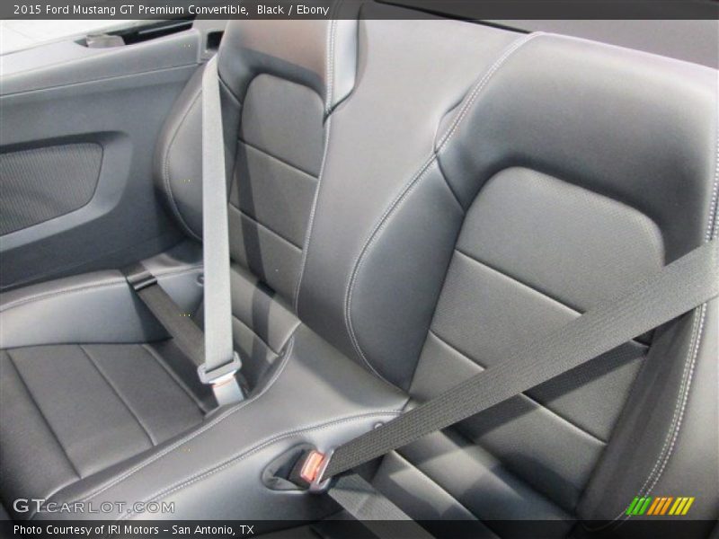 Black / Ebony 2015 Ford Mustang GT Premium Convertible