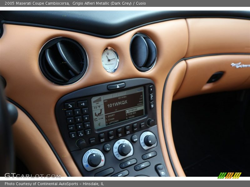 Grigio Alfieri Metallic (Dark Grey) / Cuoio 2005 Maserati Coupe Cambiocorsa