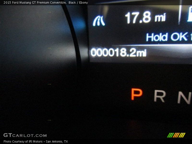 Black / Ebony 2015 Ford Mustang GT Premium Convertible