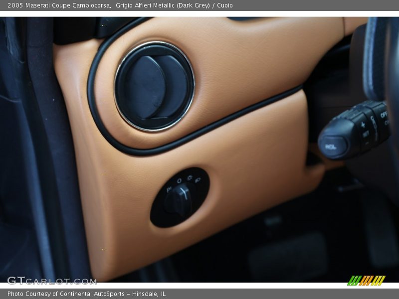 Grigio Alfieri Metallic (Dark Grey) / Cuoio 2005 Maserati Coupe Cambiocorsa