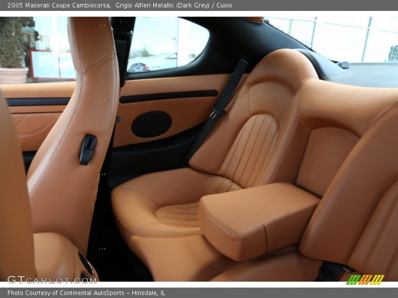 Rear Seat of 2005 Coupe Cambiocorsa