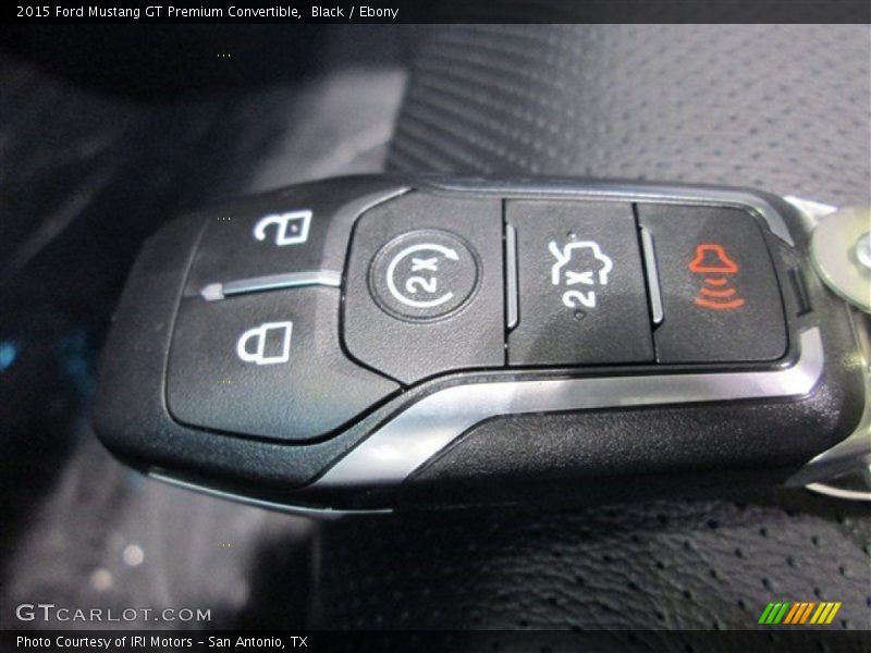 Black / Ebony 2015 Ford Mustang GT Premium Convertible