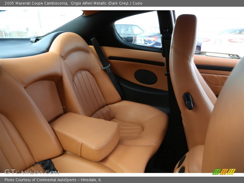 Rear Seat of 2005 Coupe Cambiocorsa