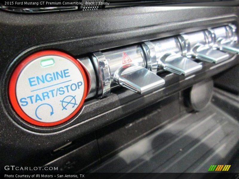 Black / Ebony 2015 Ford Mustang GT Premium Convertible