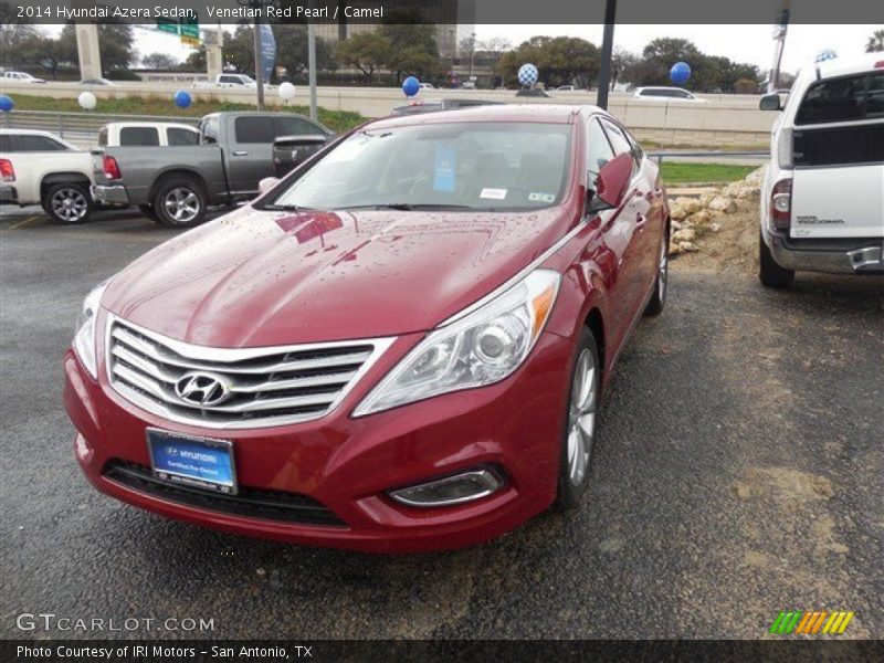 Venetian Red Pearl / Camel 2014 Hyundai Azera Sedan