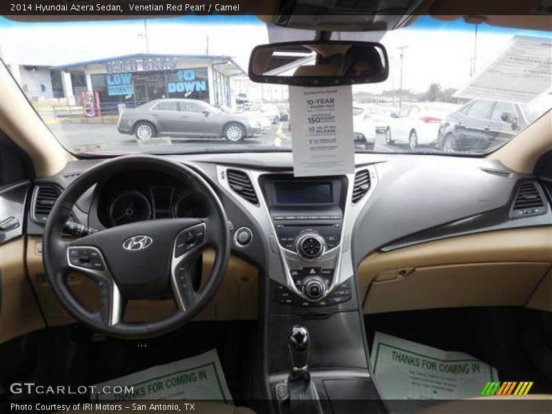 Venetian Red Pearl / Camel 2014 Hyundai Azera Sedan