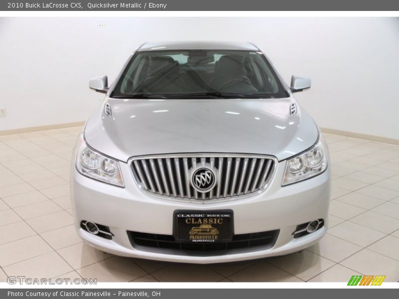 Quicksilver Metallic / Ebony 2010 Buick LaCrosse CXS