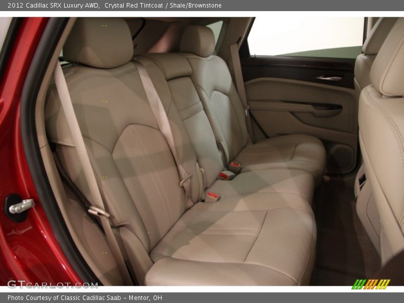 Crystal Red Tintcoat / Shale/Brownstone 2012 Cadillac SRX Luxury AWD