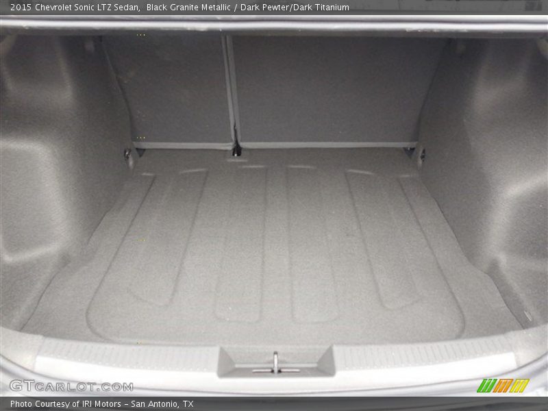 Black Granite Metallic / Dark Pewter/Dark Titanium 2015 Chevrolet Sonic LTZ Sedan