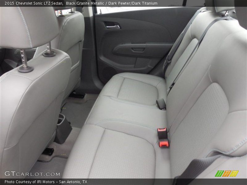 Black Granite Metallic / Dark Pewter/Dark Titanium 2015 Chevrolet Sonic LTZ Sedan