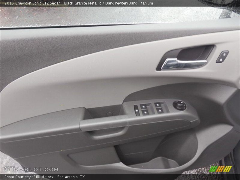 Black Granite Metallic / Dark Pewter/Dark Titanium 2015 Chevrolet Sonic LTZ Sedan