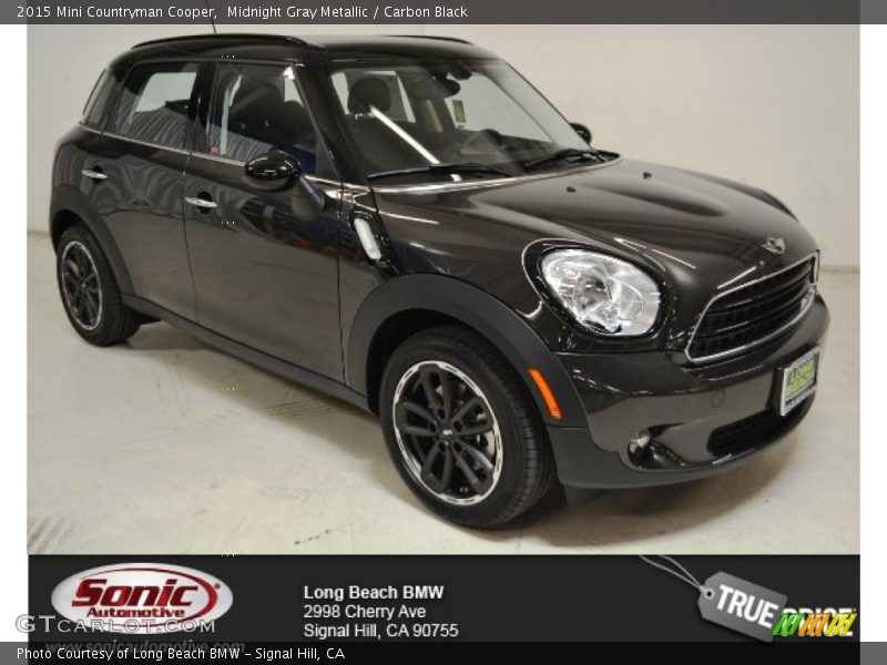 Midnight Gray Metallic / Carbon Black 2015 Mini Countryman Cooper