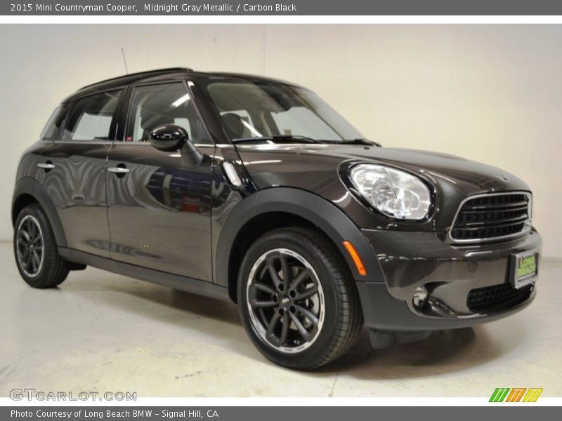 Midnight Gray Metallic / Carbon Black 2015 Mini Countryman Cooper