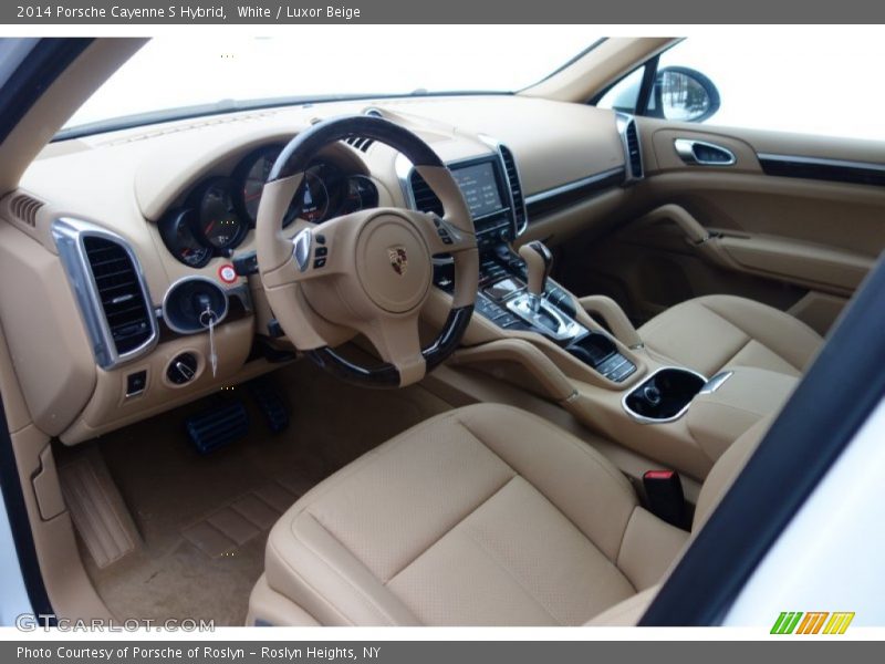 Luxor Beige Interior - 2014 Cayenne S Hybrid 