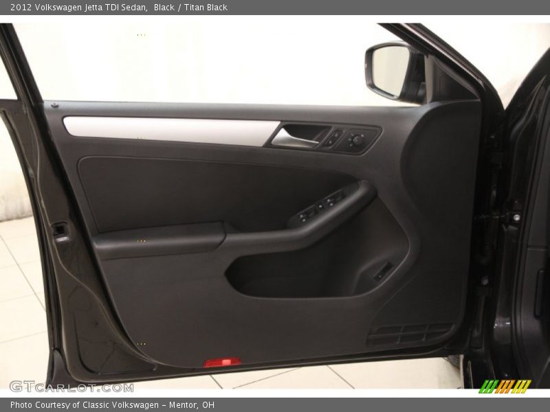 Black / Titan Black 2012 Volkswagen Jetta TDI Sedan
