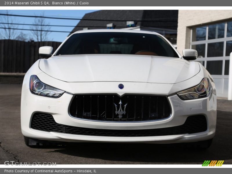 Bianco (White) / Cuoio 2014 Maserati Ghibli S Q4