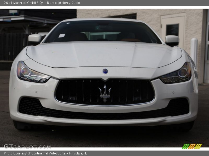 Bianco (White) / Cuoio 2014 Maserati Ghibli S Q4