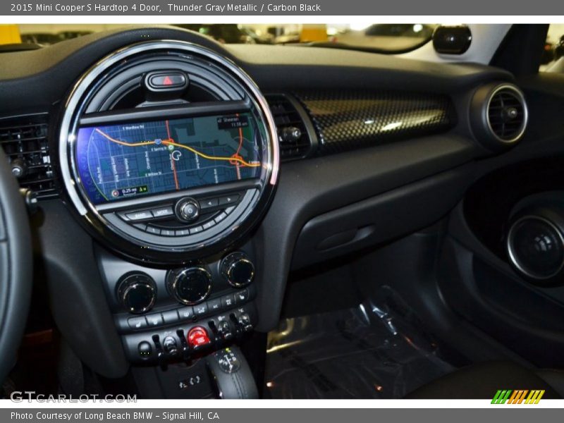 Thunder Gray Metallic / Carbon Black 2015 Mini Cooper S Hardtop 4 Door
