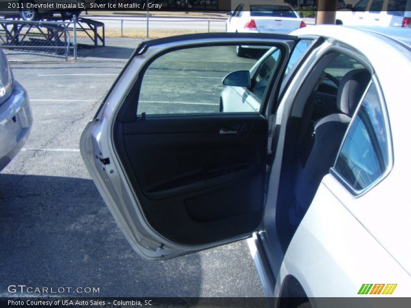 Silver Ice Metallic / Gray 2011 Chevrolet Impala LS