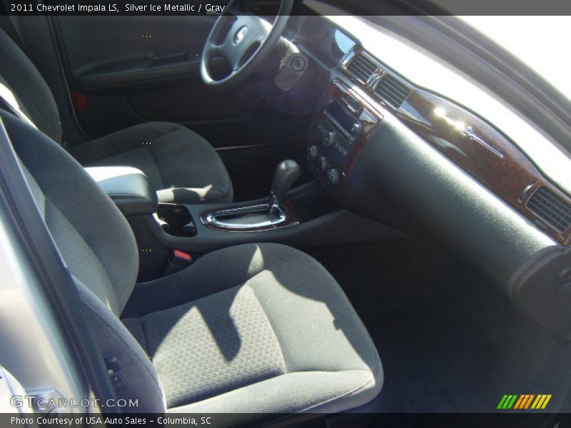 Silver Ice Metallic / Gray 2011 Chevrolet Impala LS