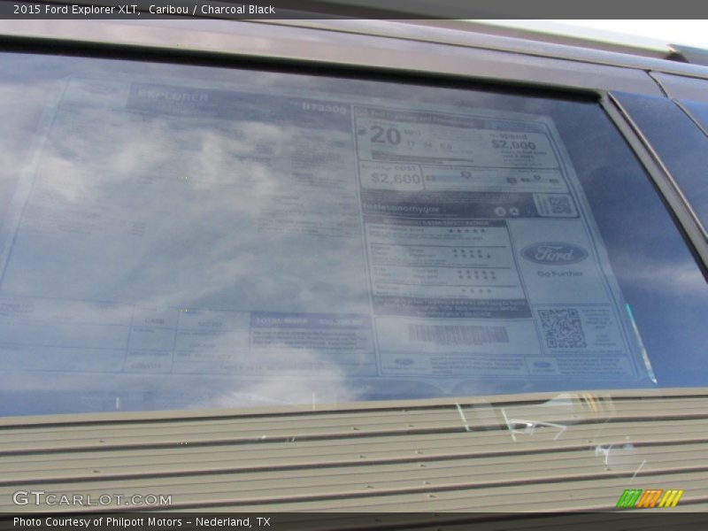 Caribou / Charcoal Black 2015 Ford Explorer XLT