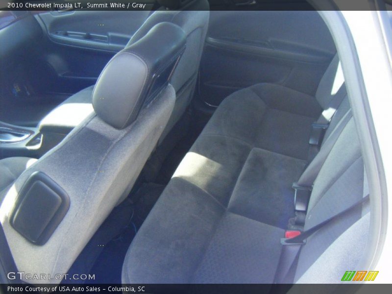 Summit White / Gray 2010 Chevrolet Impala LT