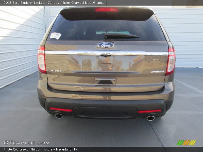 Caribou / Sport Charcoal Black/Sienna 2015 Ford Explorer Limited