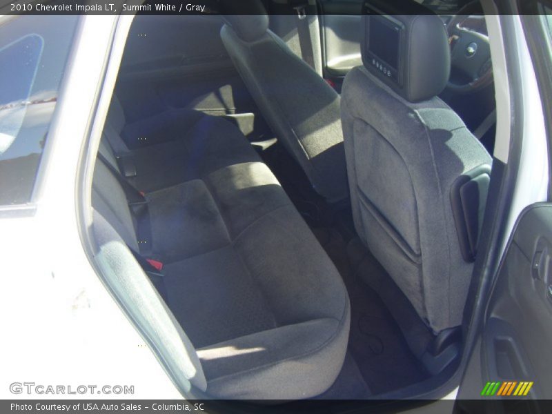 Summit White / Gray 2010 Chevrolet Impala LT