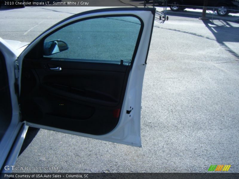 Summit White / Gray 2010 Chevrolet Impala LT