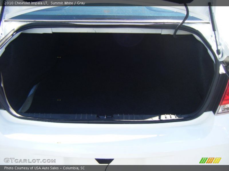 Summit White / Gray 2010 Chevrolet Impala LT