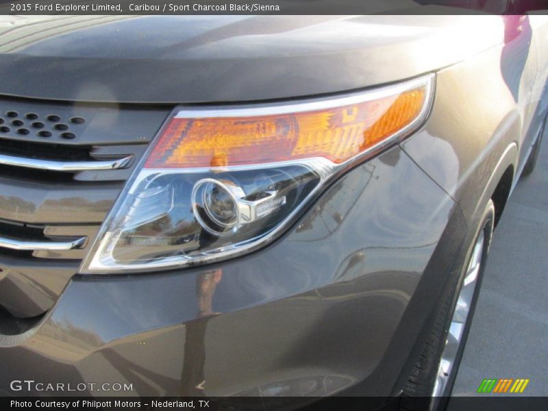 Caribou / Sport Charcoal Black/Sienna 2015 Ford Explorer Limited