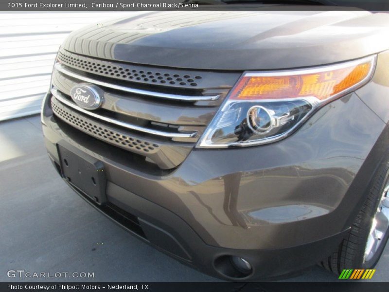 Caribou / Sport Charcoal Black/Sienna 2015 Ford Explorer Limited
