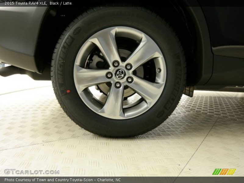Black / Latte 2015 Toyota RAV4 XLE