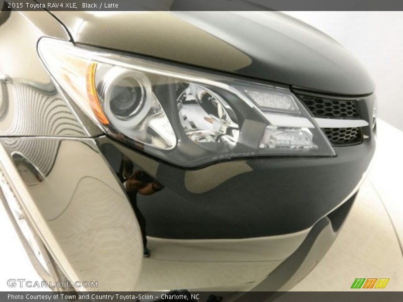 Black / Latte 2015 Toyota RAV4 XLE